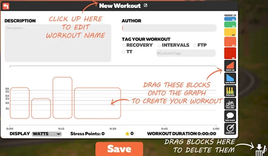 Custom Workout Screen