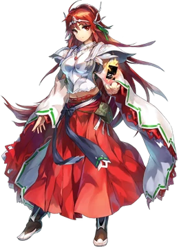 Red Dragon Miko, Meiraru | Z/X -Zillions of enemy X- Wiki | Fandom